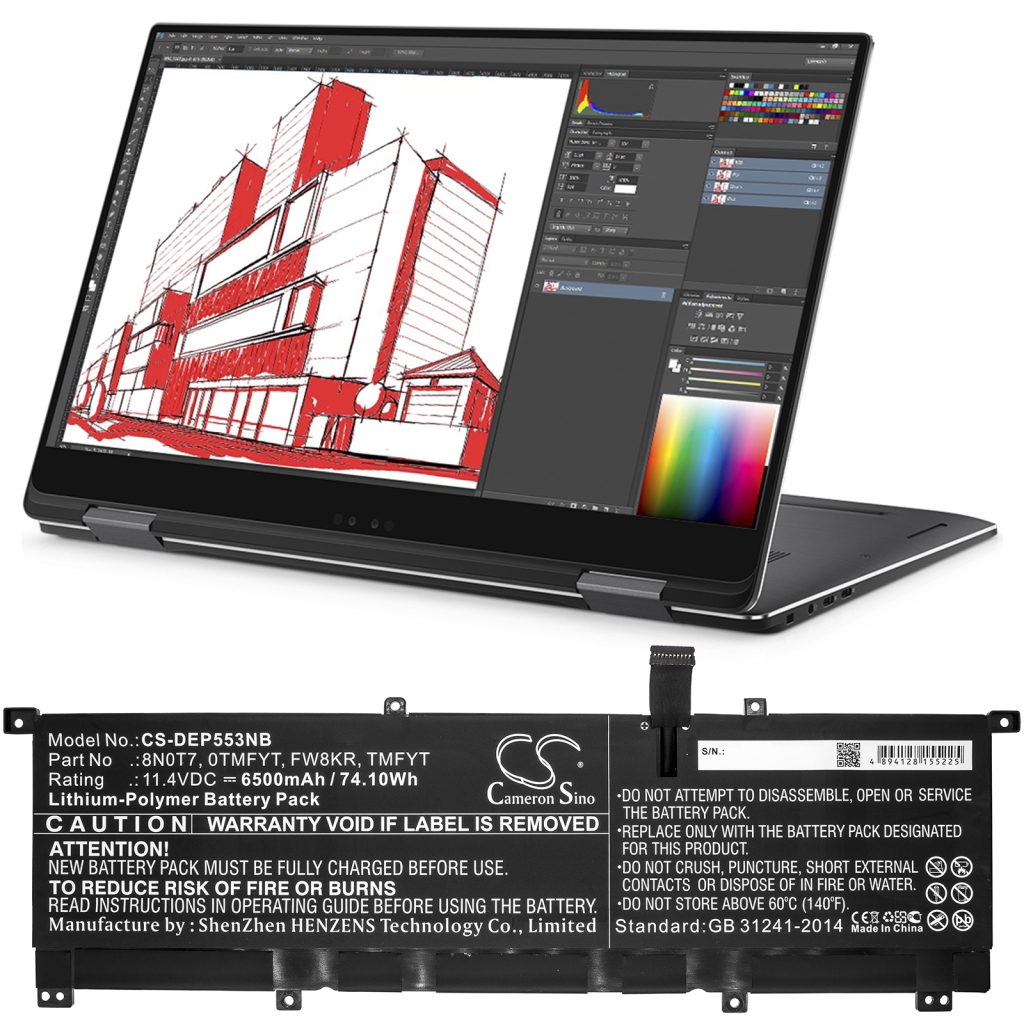 Battery Replaces FW8KR