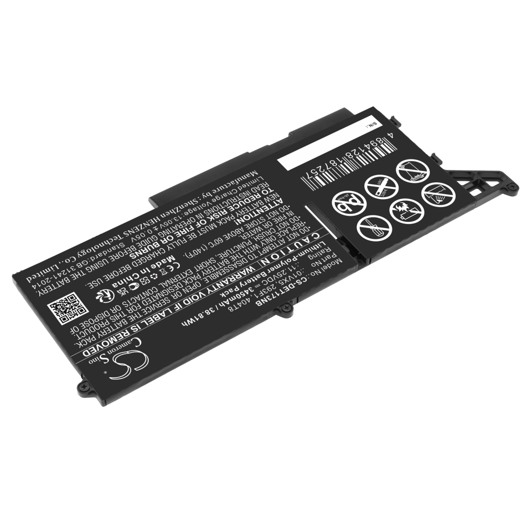 Batterie pour ordinateur portable DELL CS-DET173NB