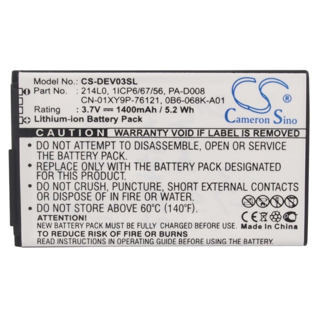 Battery Replaces 0B6-068K-A01