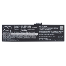 Compatible battery replacement for DELL 0VJF0X,HXFHF,VJF0X