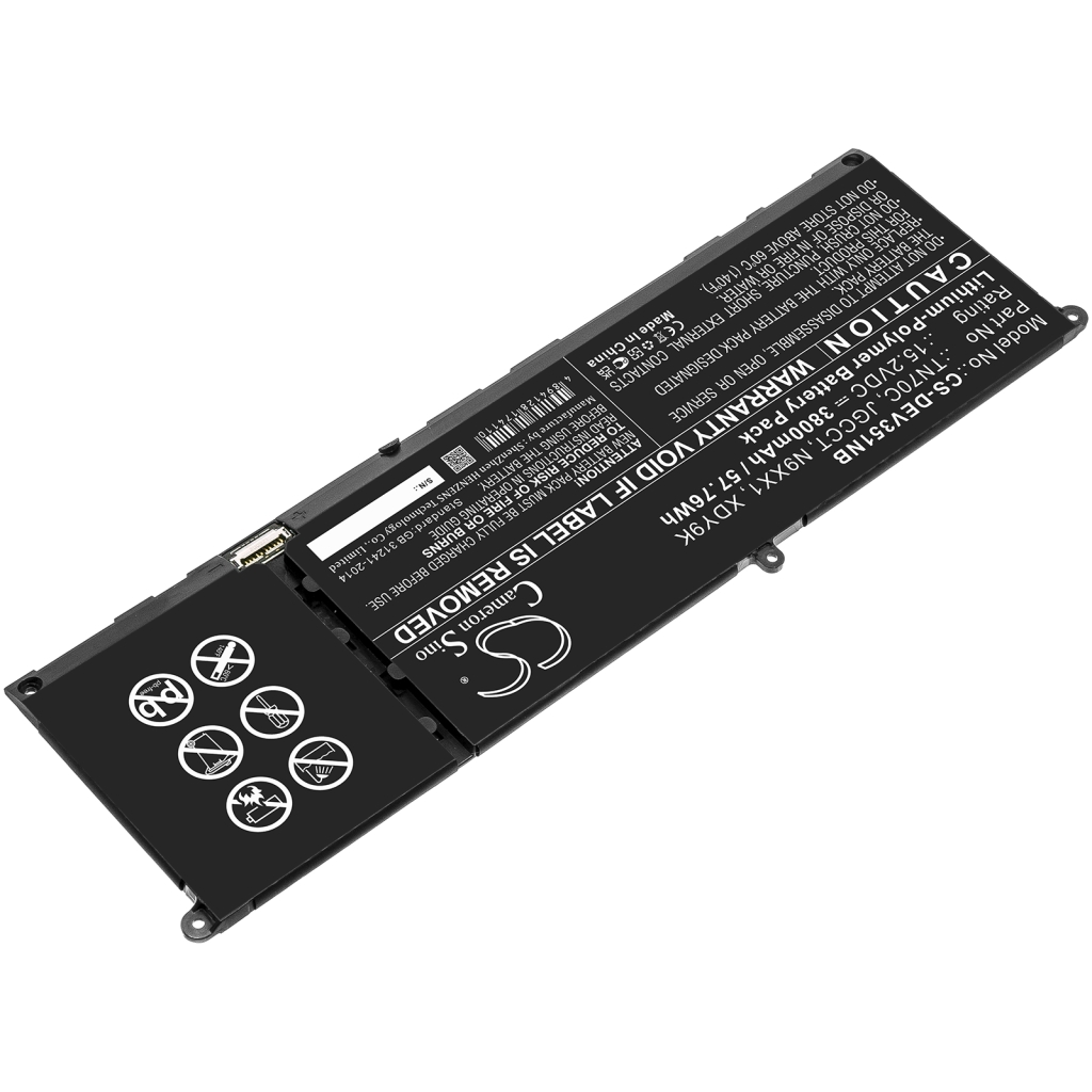 Batterie pour ordinateur portable DELL CS-DEV351NB