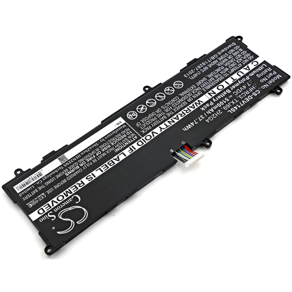 Tablet Battery DELL CS-DEV714SL