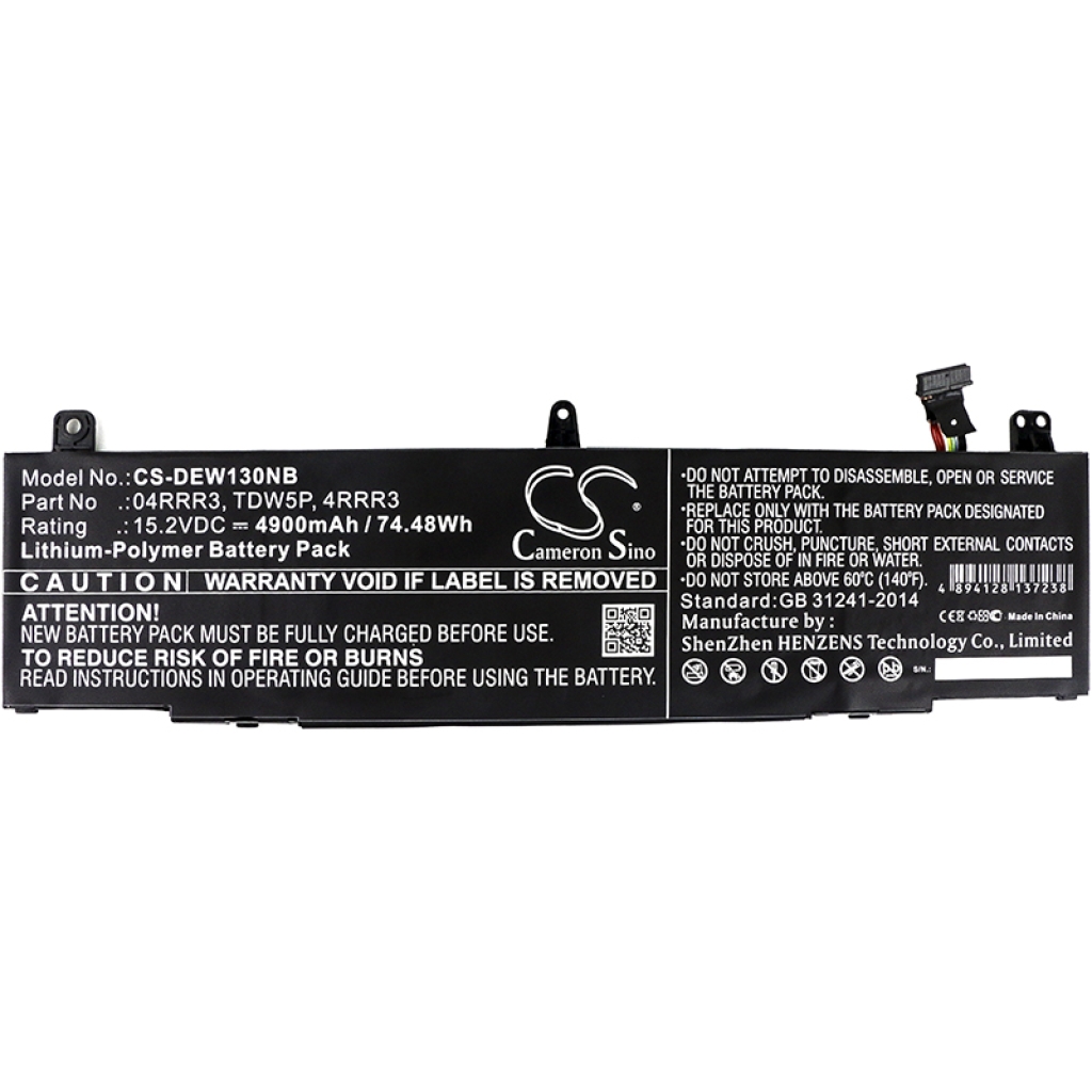 Battery Replaces 04RRR3