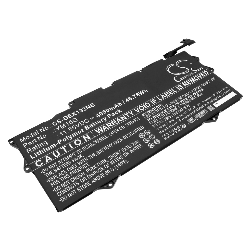 Notebook battery DELL CS-DEX133NB