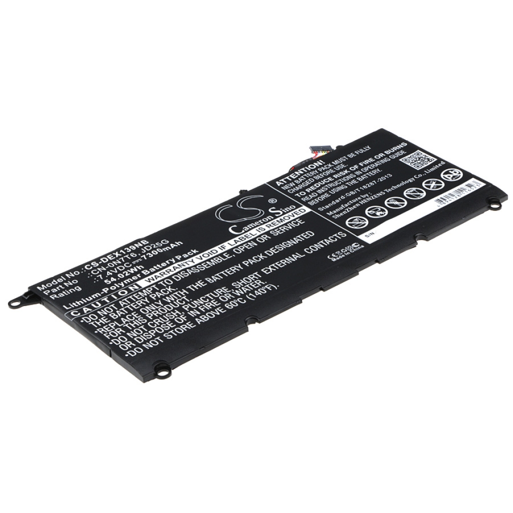 Batterie pour ordinateur portable DELL CS-DEX139NB