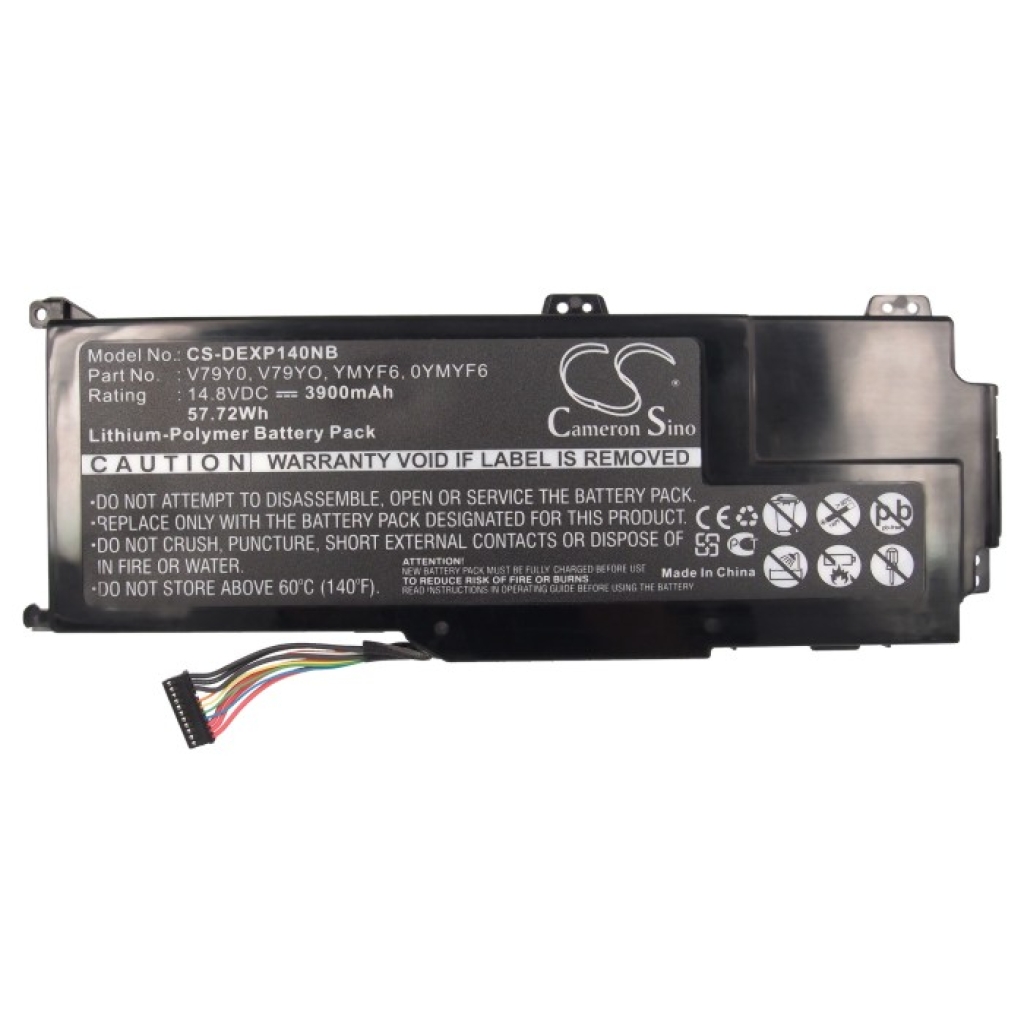 Batterie pour ordinateur portable DELL CS-DEXP140NB