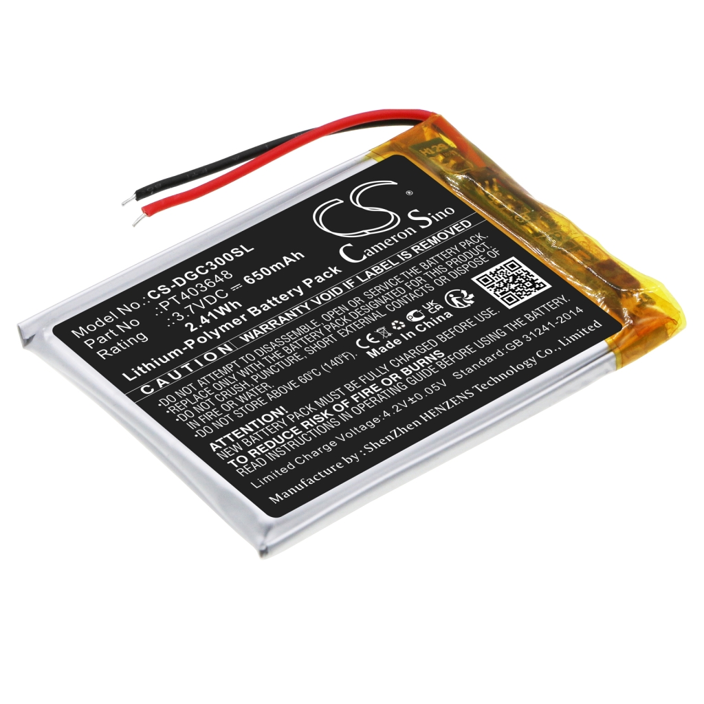 Compatible battery replacement for Denon PT403648