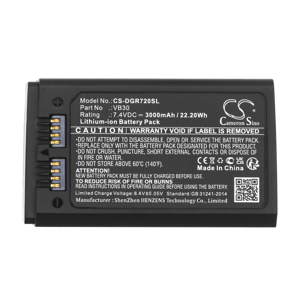 Batterie de l'appareil photo Godox CS-DGR720SL