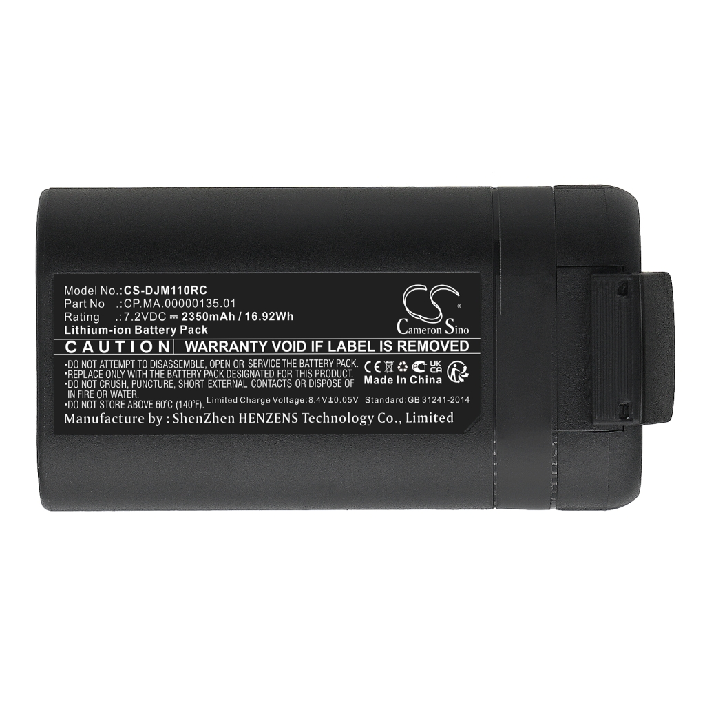 Compatible battery replacement for Dji CP.MA.00000135.01