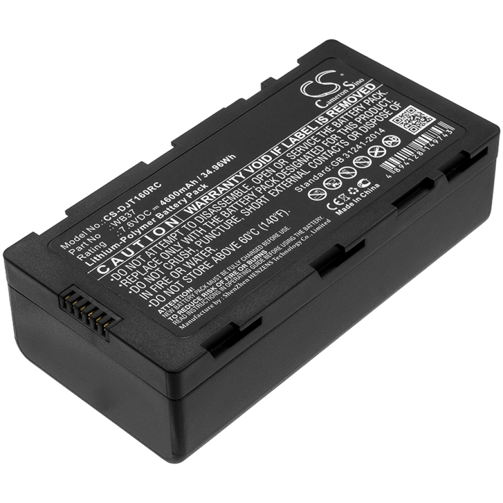 Compatible battery replacement for Dji WB37