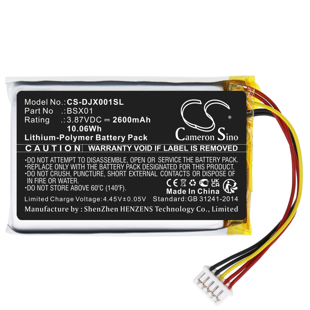 Battery Replaces BSX01