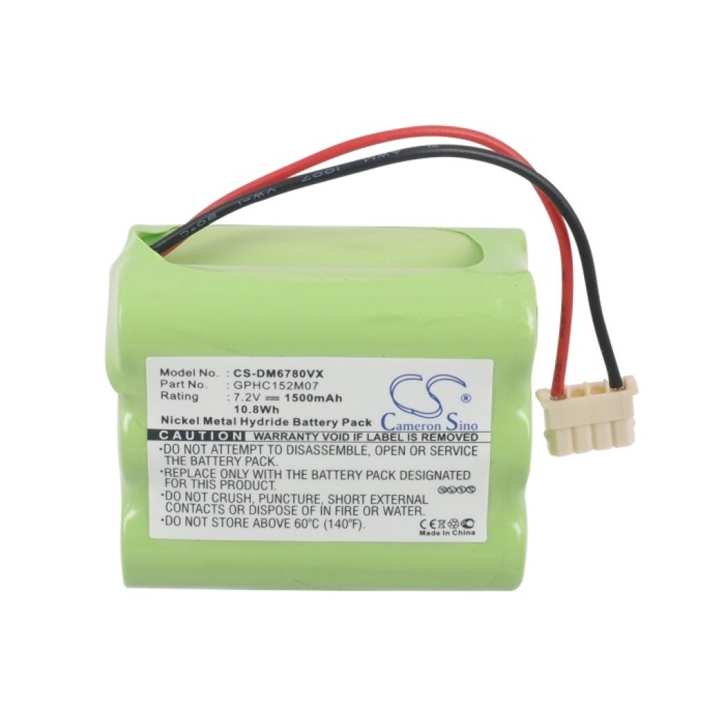 Compatible battery replacement for Dirt Devil GPHC152M07