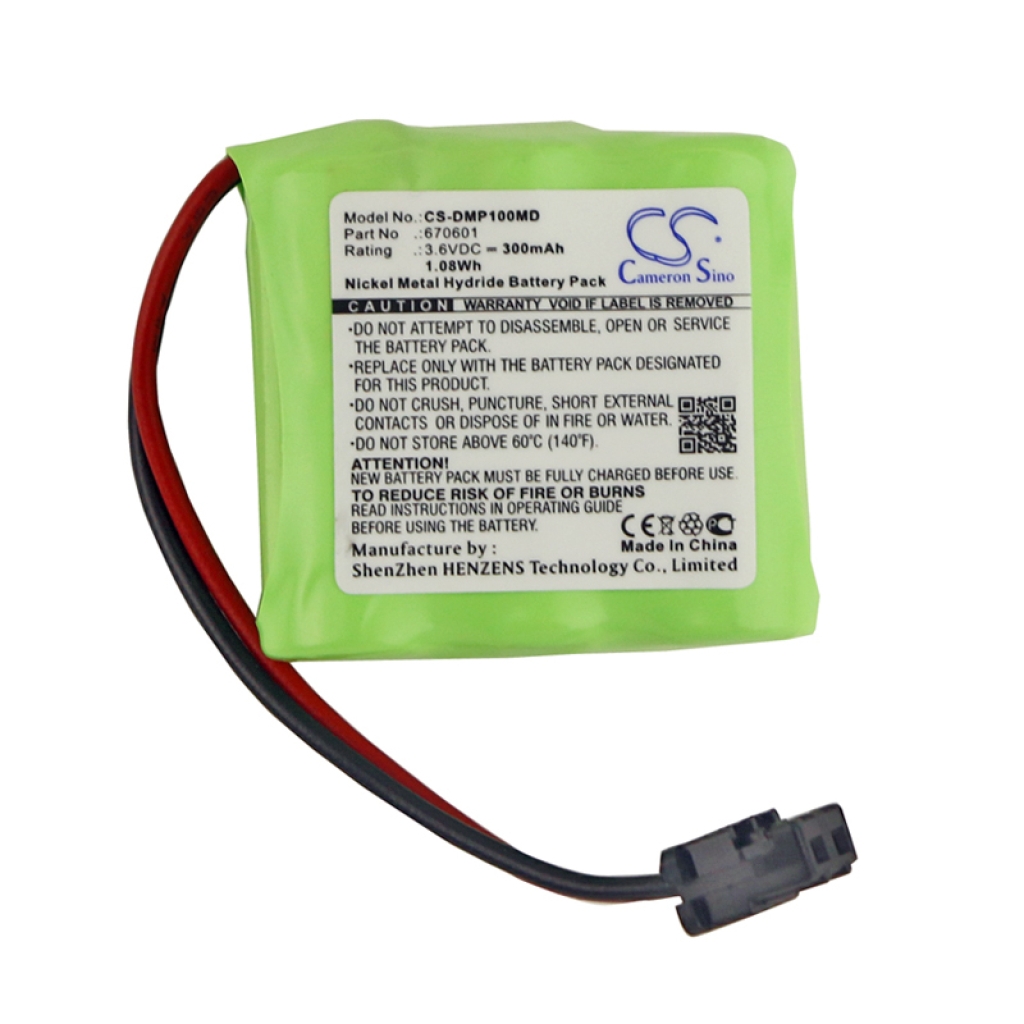 Compatible battery replacement for Dentsply 670601