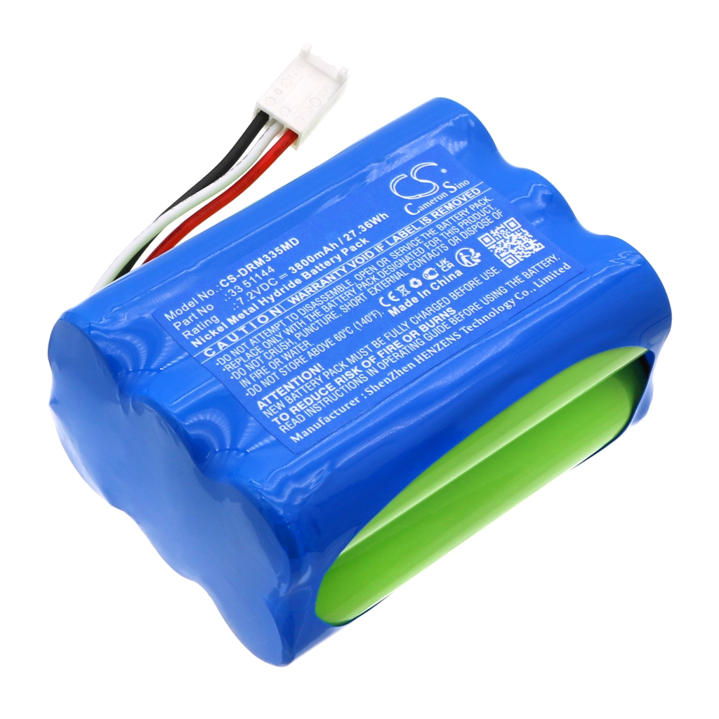 Compatible battery replacement for Drager 33 51144