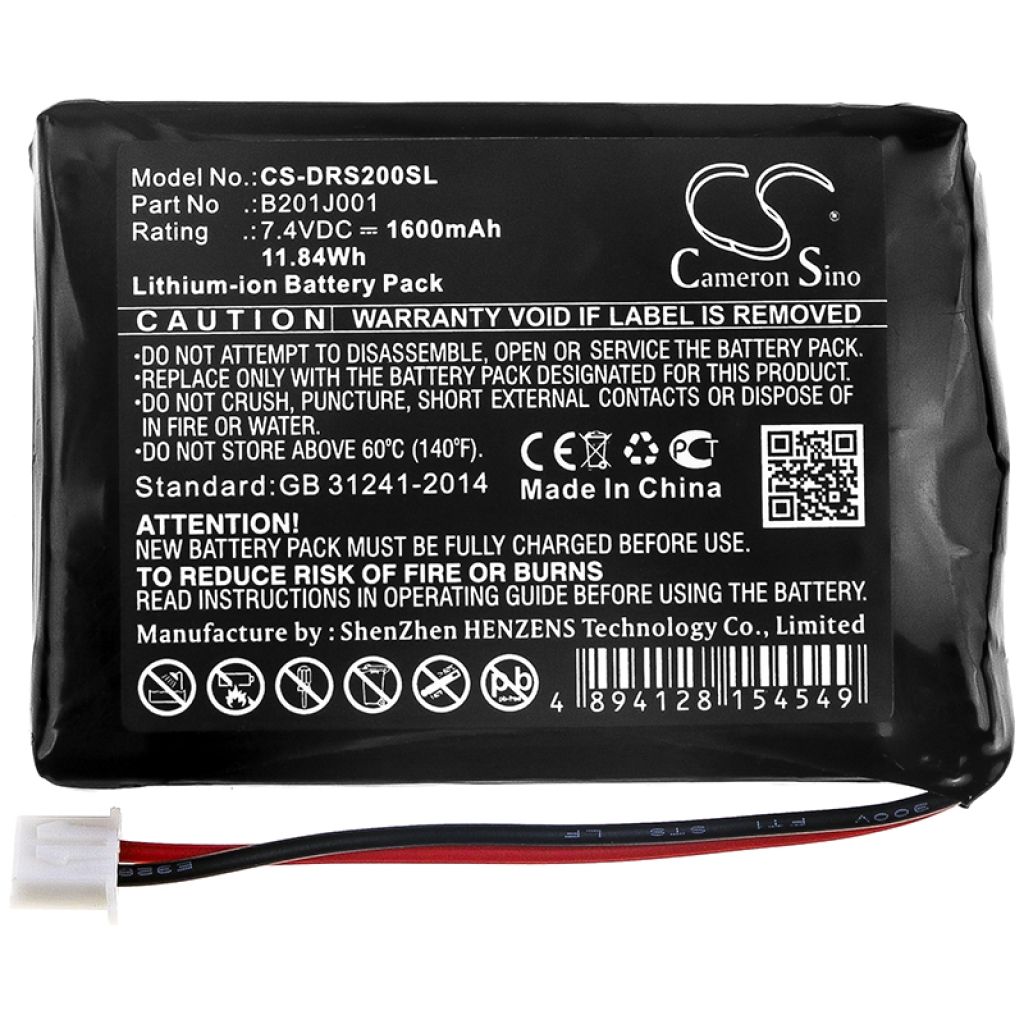 Battery Replaces B201J001