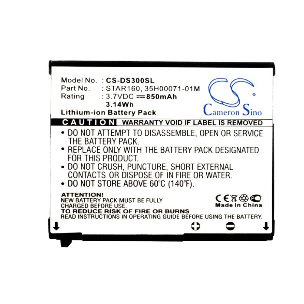 Battery Replaces STAR160