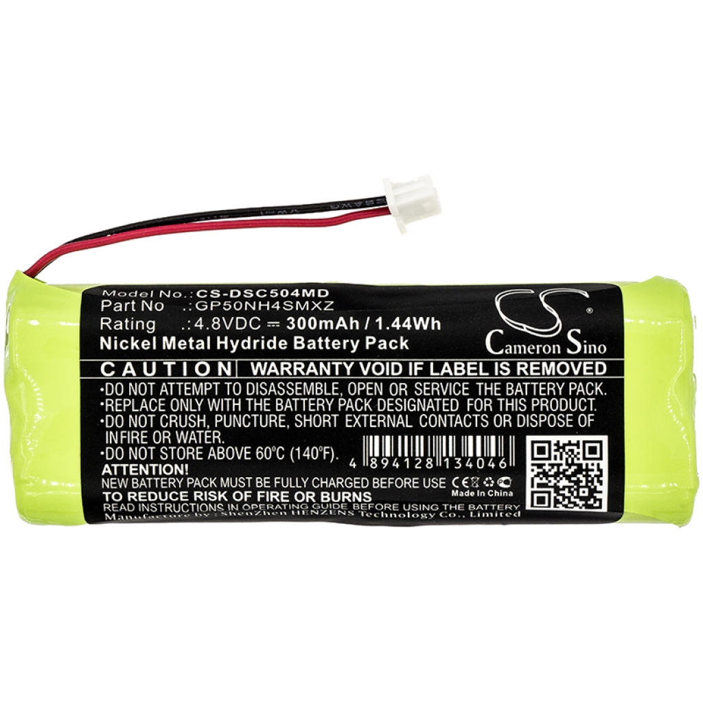 Compatible battery replacement for Dentsply GP50NH4SMXZ