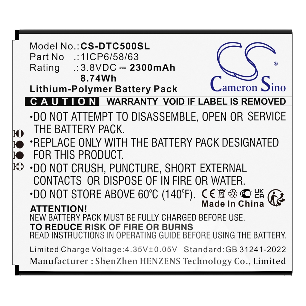 Printer Battery Datecs CS-DTC500SL