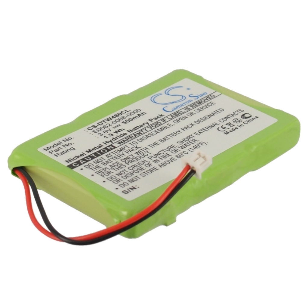 Batterie de téléphone sans fil Crofone CS-DTW480CL