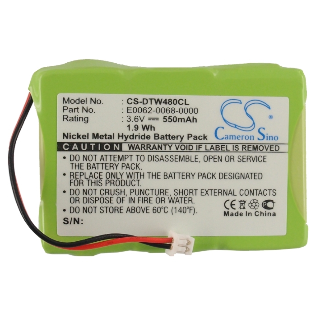 Crofone DeTewe Cordless Phone Battery CS-DTW480CL