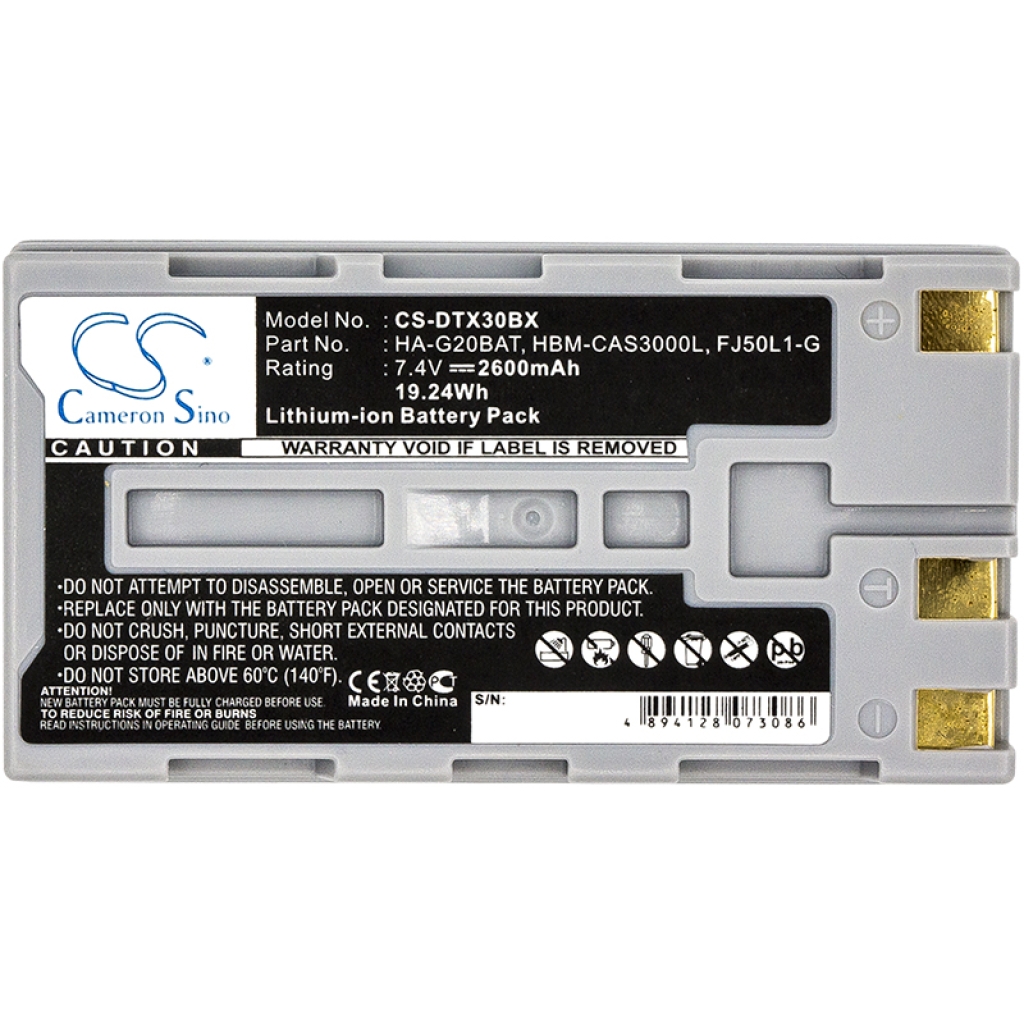 BarCode, Scanner Battery Casio CS-DTX30BX