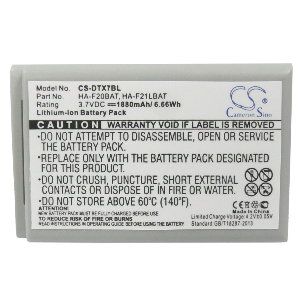 Battery Replaces HA-F21LBAT