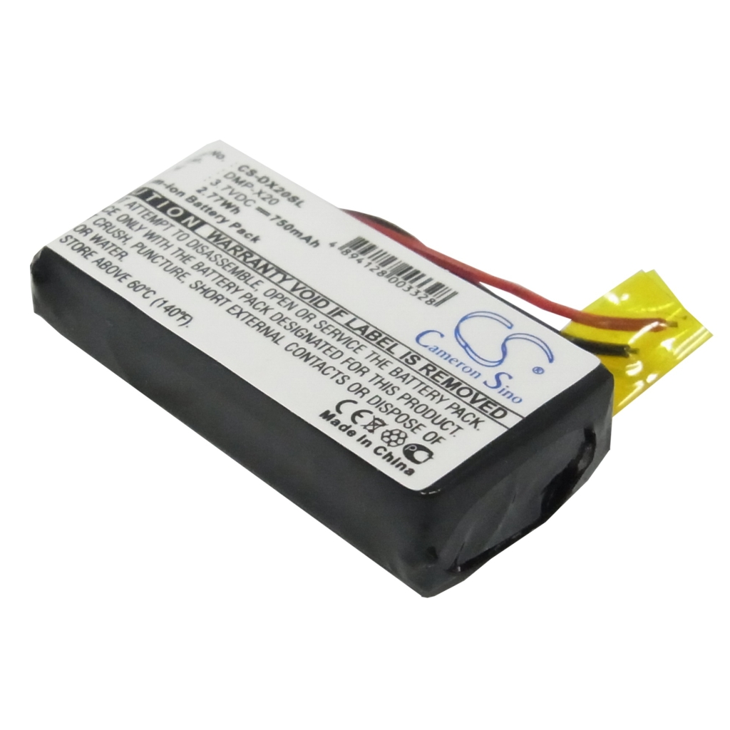 MP3, MP4, PMP Battery Gateway CS-DX20SL