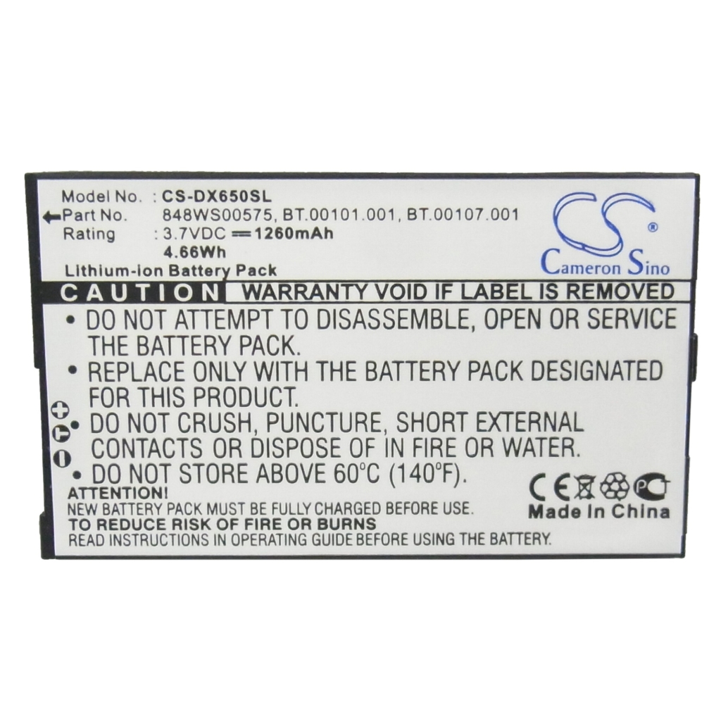 Battery Replaces BT.00107.001