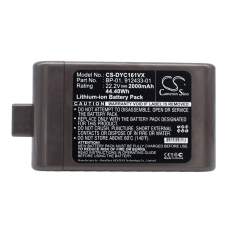 Remplacement de batterie compatible pour Dyson 12097,912433-01,912433-03,912433-04,BP-01