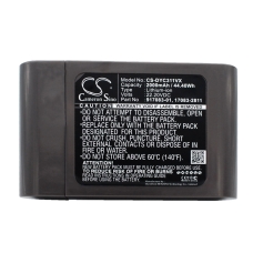 Remplacement de batterie compatible pour Dyson 17083-2811,17083-3009,17083-4211,17083-5010,18172-01-04...