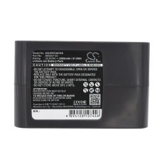 Remplacement de batterie compatible pour Dyson 202932-01,202932-02,202932-05,202932-06,917083-01...