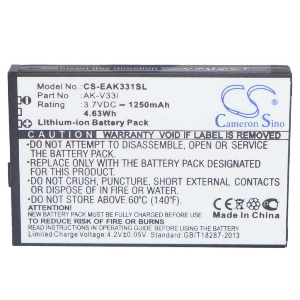 Battery Replaces AK-V33i