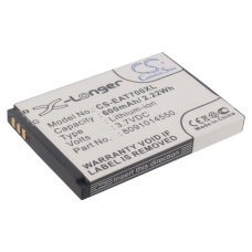 Remplacement de batterie compatible pour ITT 8091014550