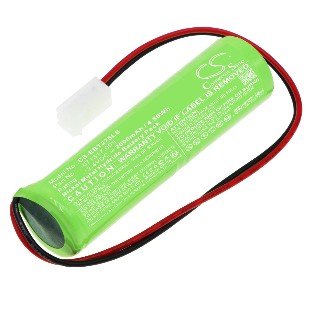 Compatible battery replacement for Elubat 671817.009