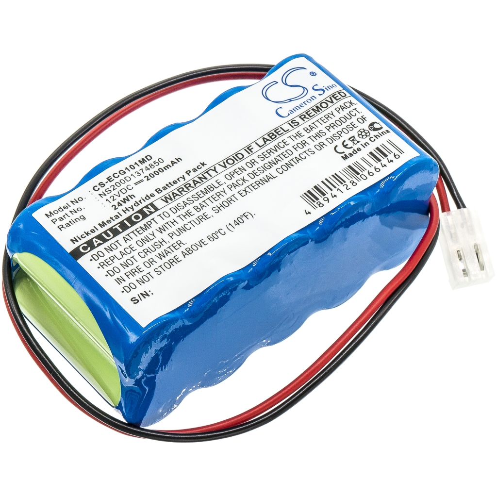 Compatible battery replacement for Biocare NS200D1374850