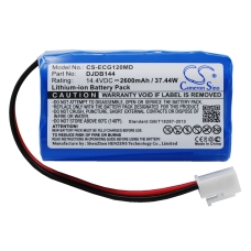 Compatible battery replacement for Cmics DJDB144