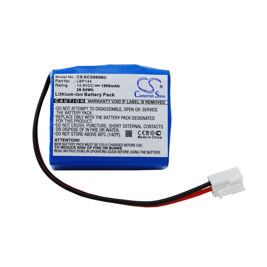 Compatible battery replacement for Raytop LBP144