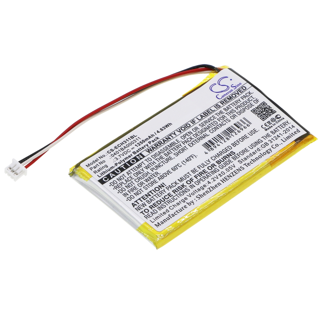 Compatible battery replacement for Elca 0401BA000311