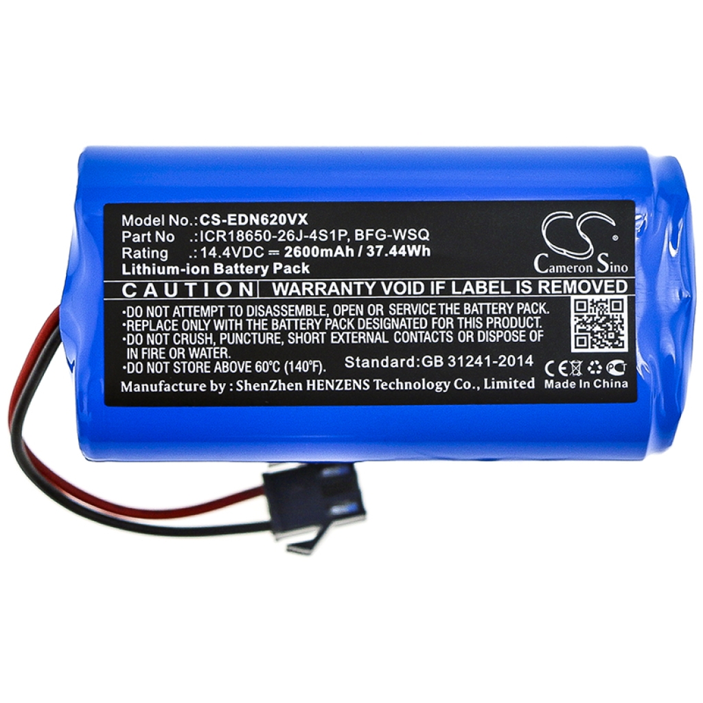 Battery Replaces ICR18650-26J-4S1P