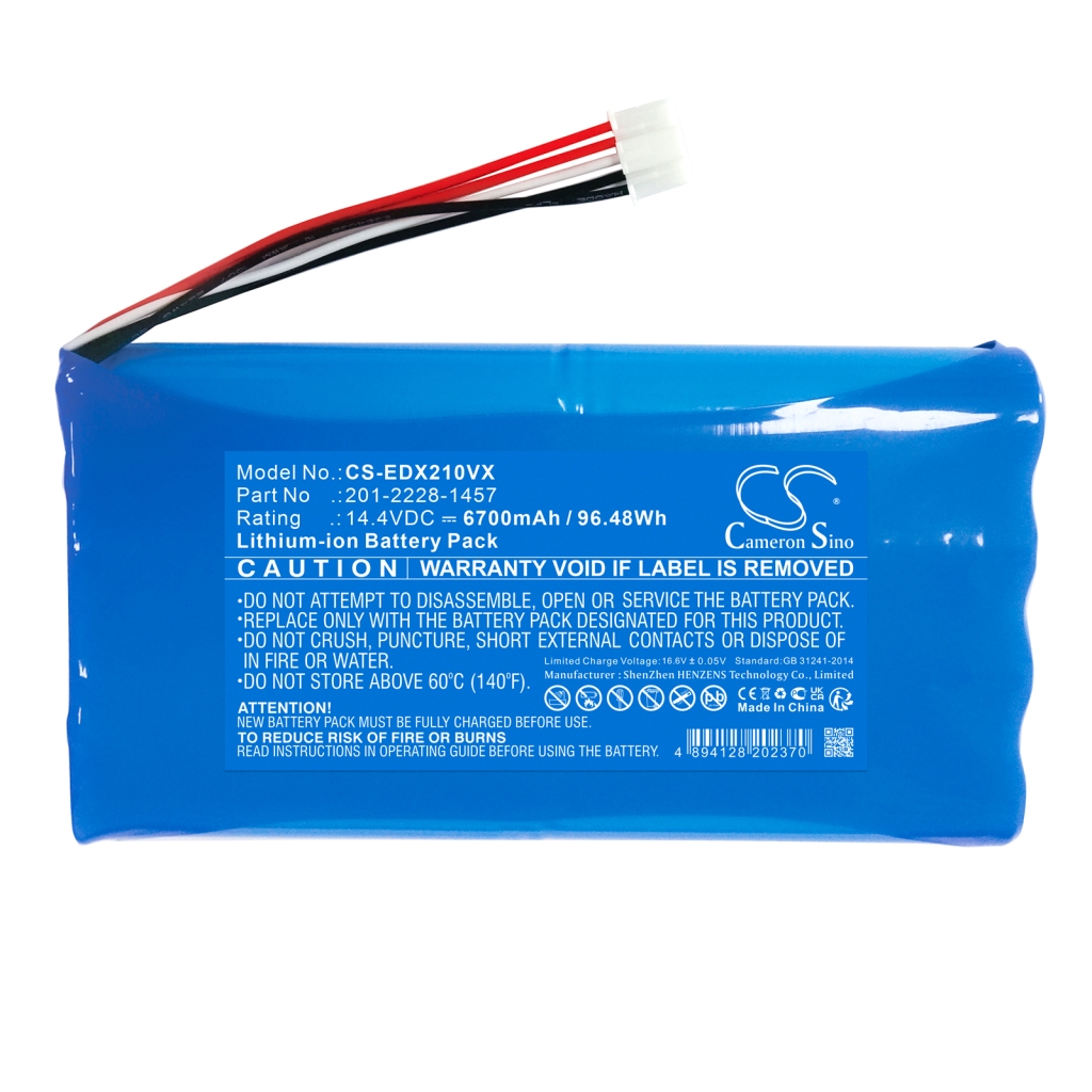 Batteries Remplace S19-LI-144-6400