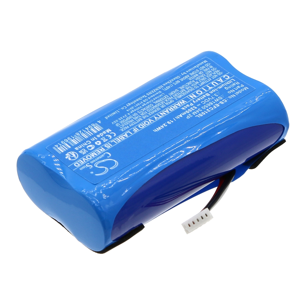 Compatible battery replacement for Eufy SW18650 34M 2P