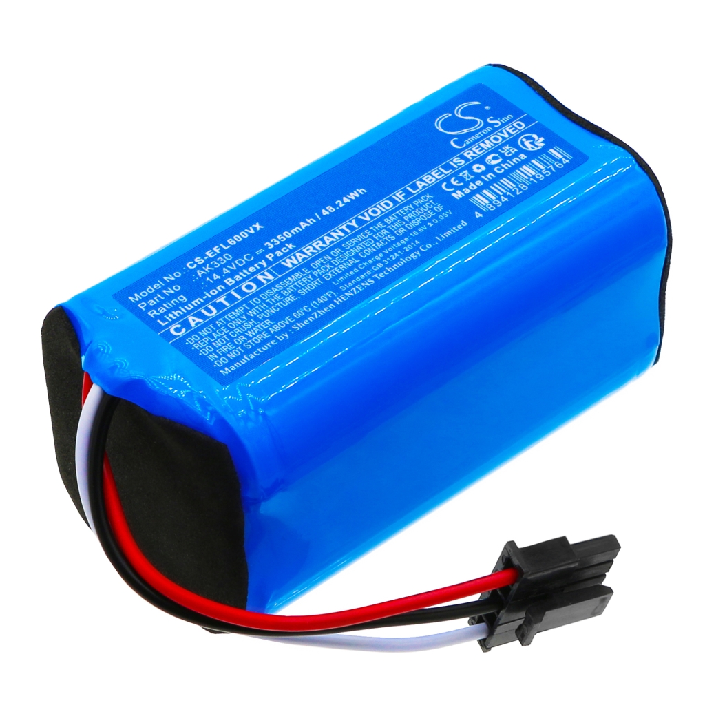 Compatible battery replacement for Eufy AK330