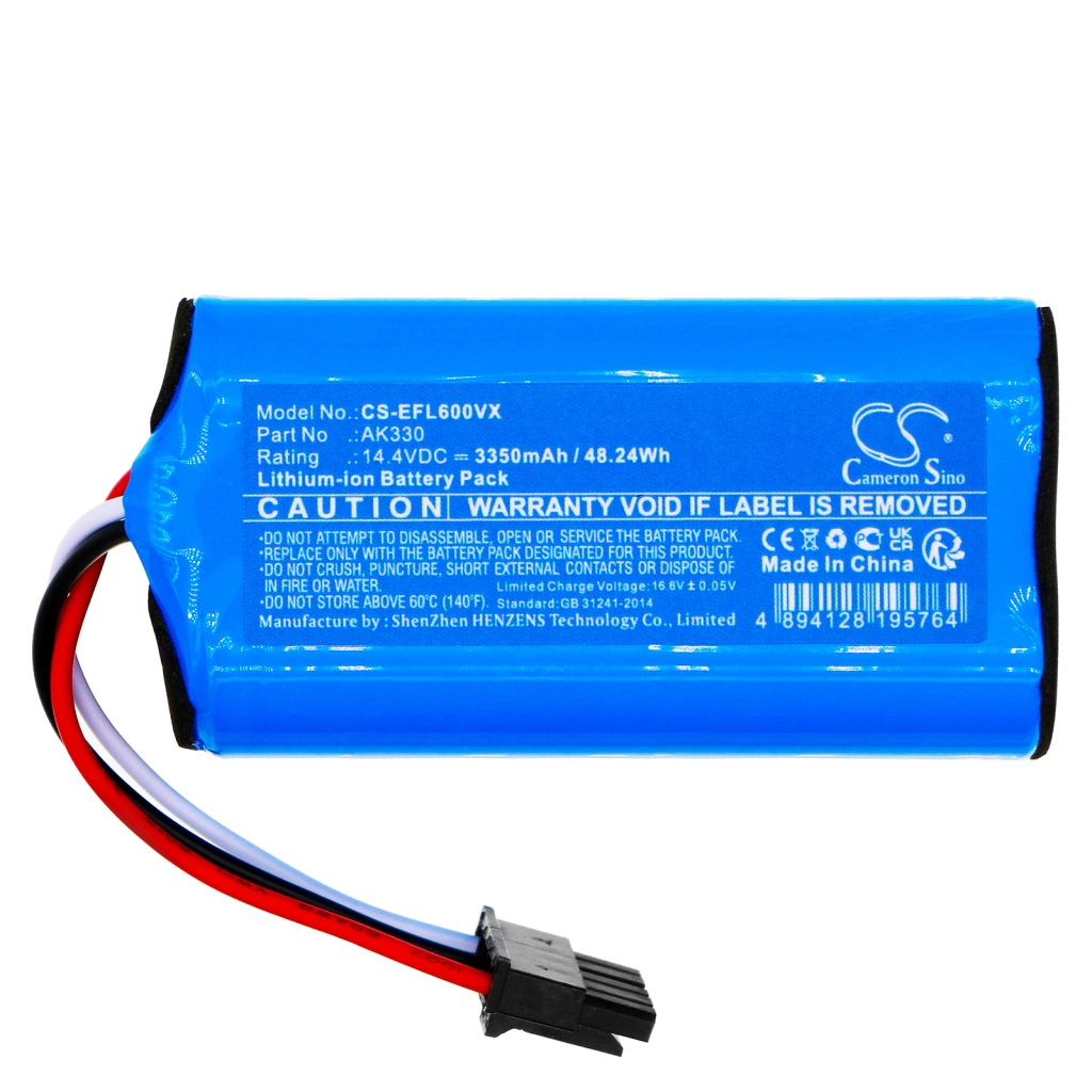 Compatible battery replacement for Eufy AK330