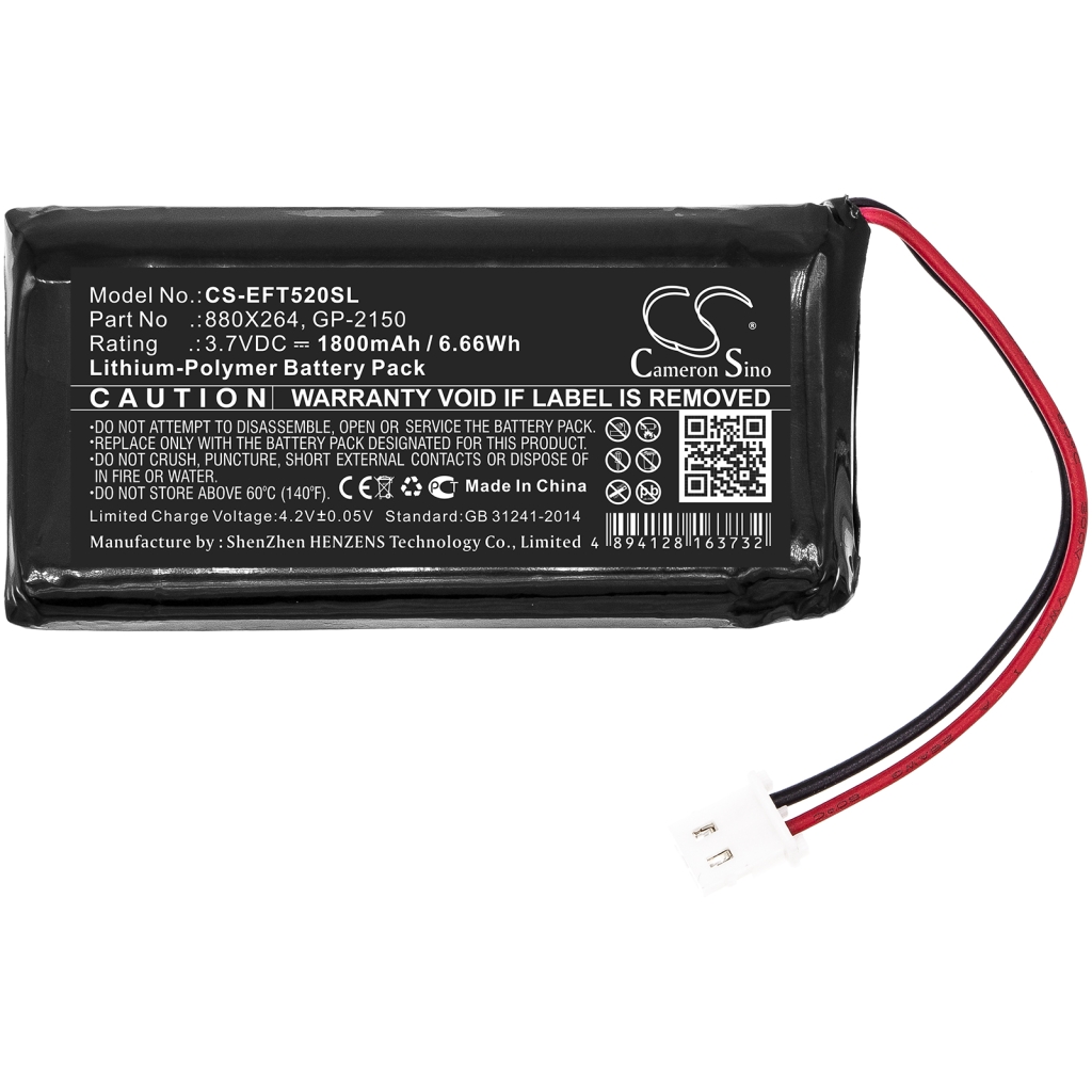 Batteries Remplace 880X264