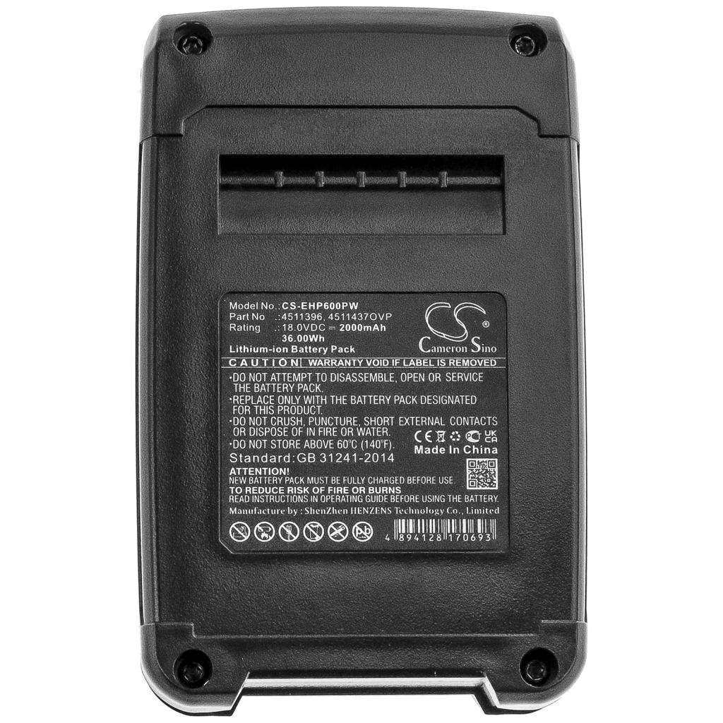 Batteries Remplace 4511437neu