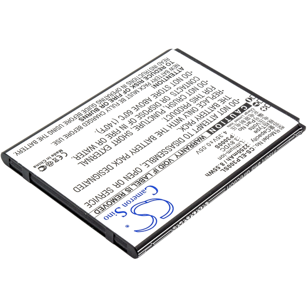 Compatible battery replacement for Elephone P3000S