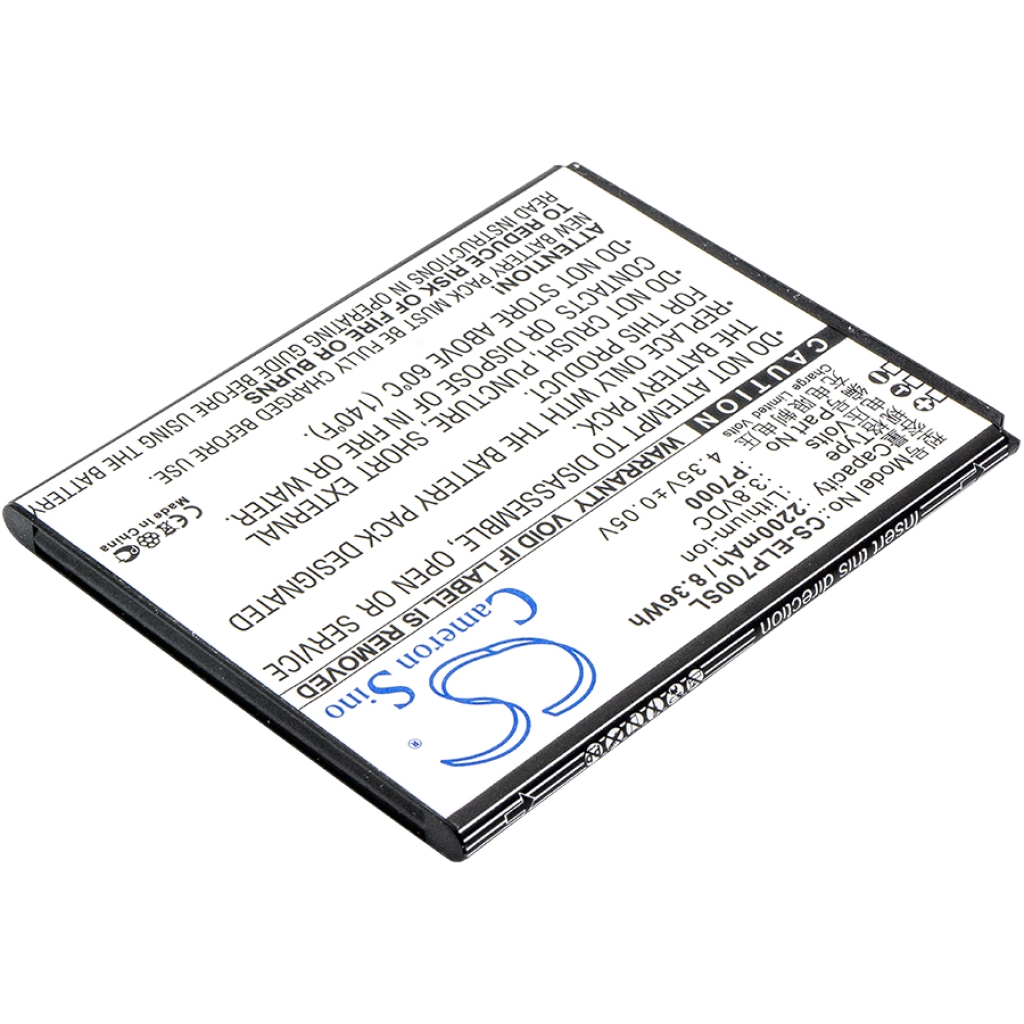 Compatible battery replacement for Elephone P7000