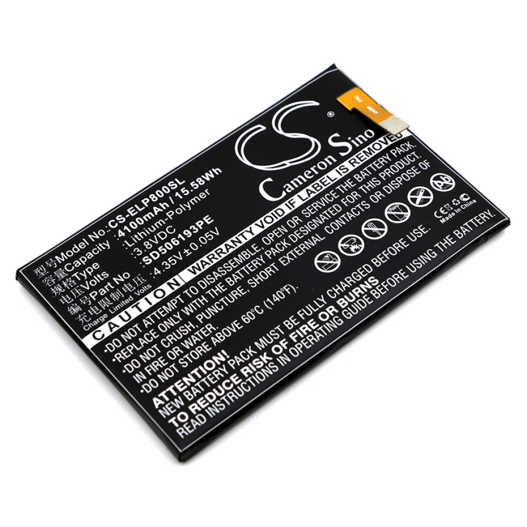 Compatible battery replacement for Elephone SD506193PE