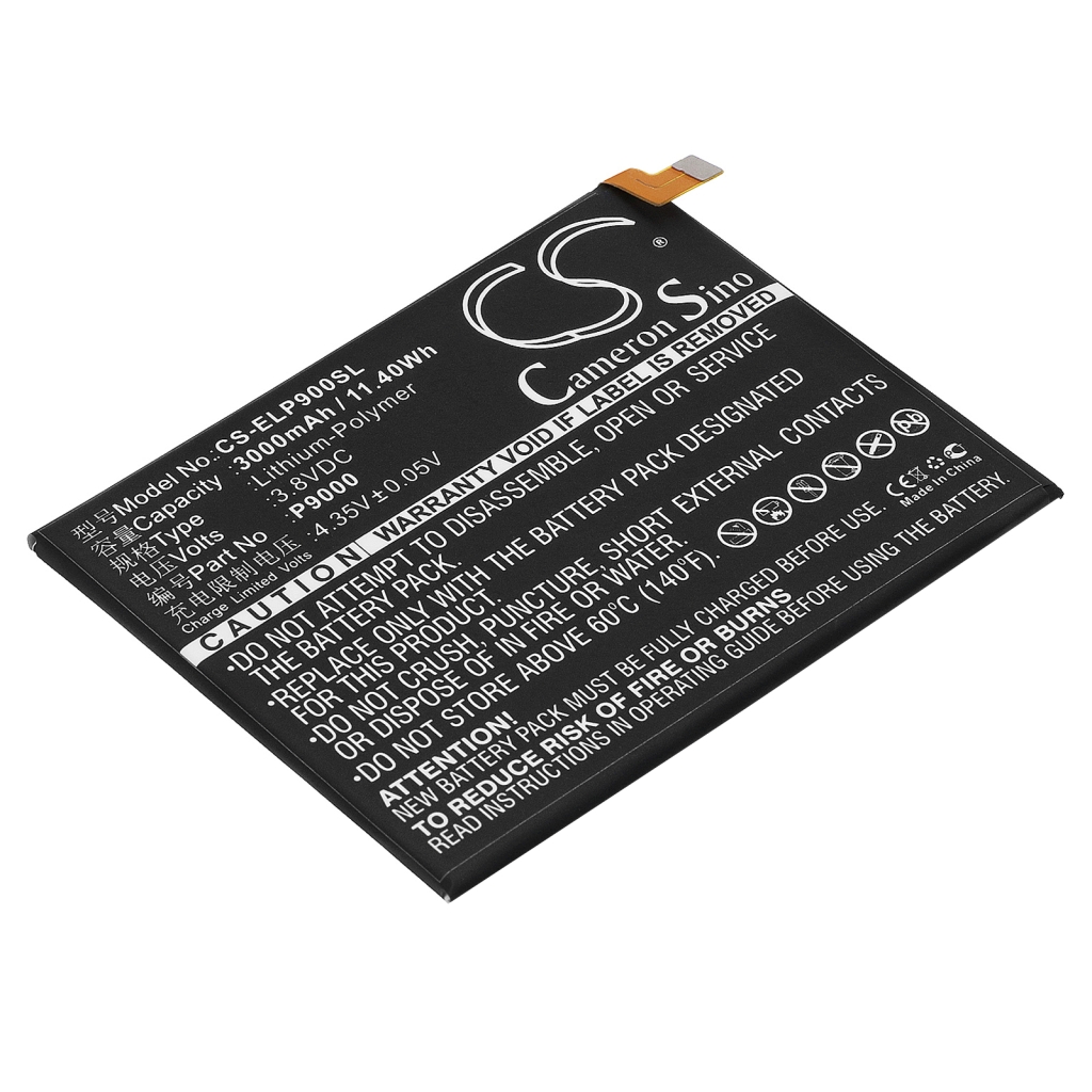 Remplacement de batterie compatible pour Elephone P9000