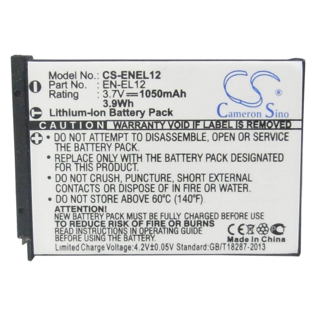 Battery Replaces EN-EL12